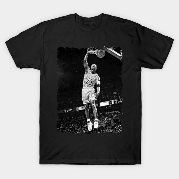 Michael Jordan Dunks T-Shirt by Toko Baju